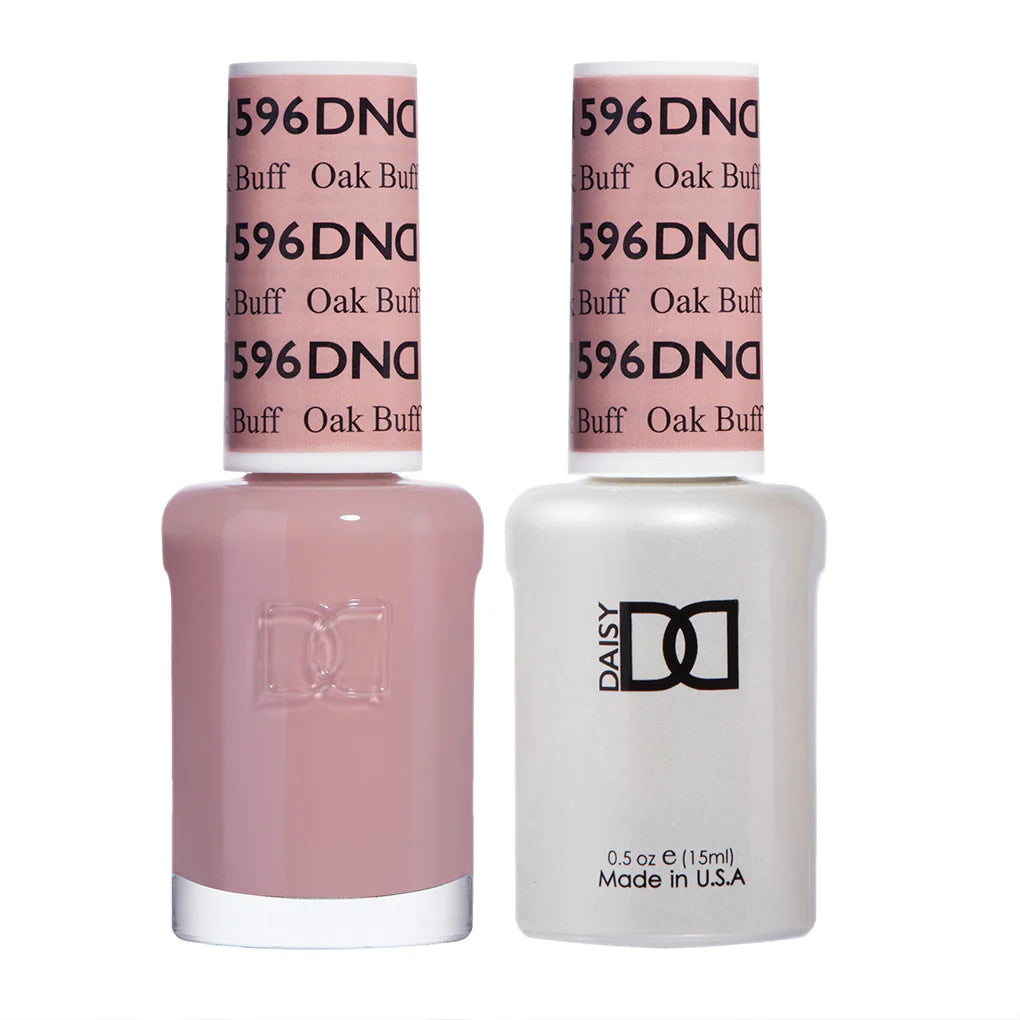 DND Gel #596 Oak Buff – Soft Beige Gel Polish UV/LED