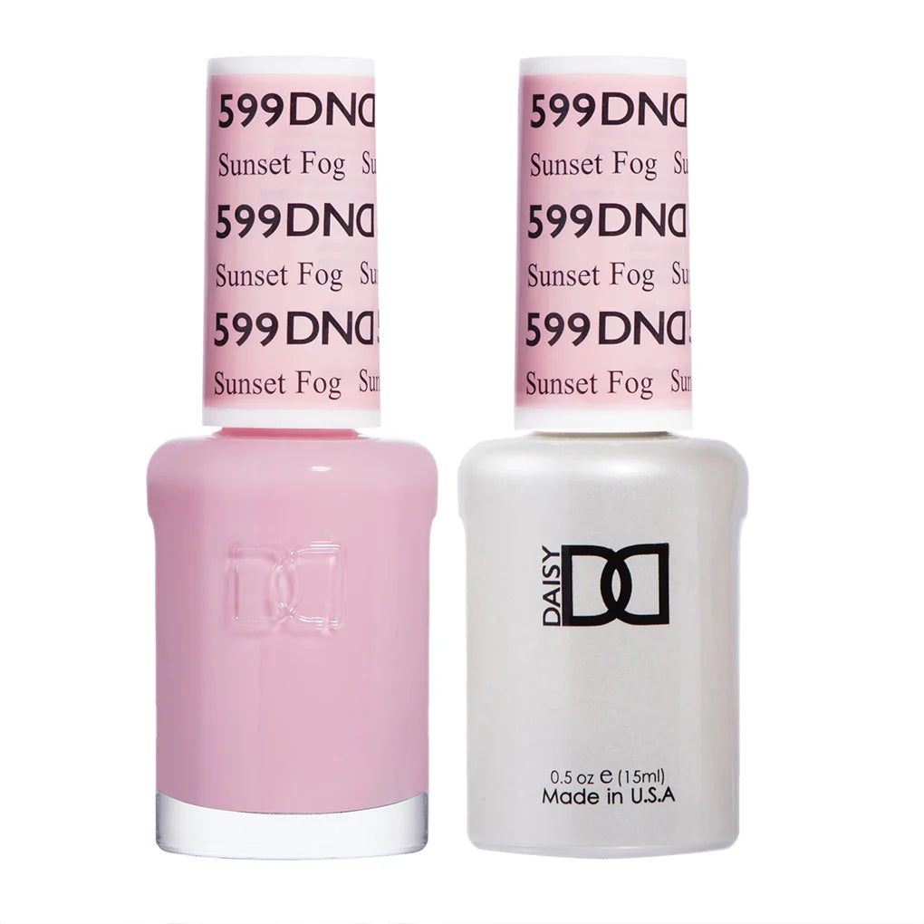 DND Gel #599 Sunset Fog – Soft Pink Gel Polish UV/LED