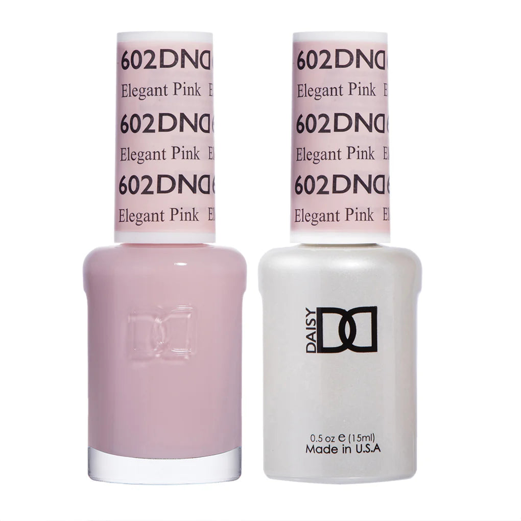 Elegant Pink #602 - DND Gel UV/LED Soak Off Gel Polish