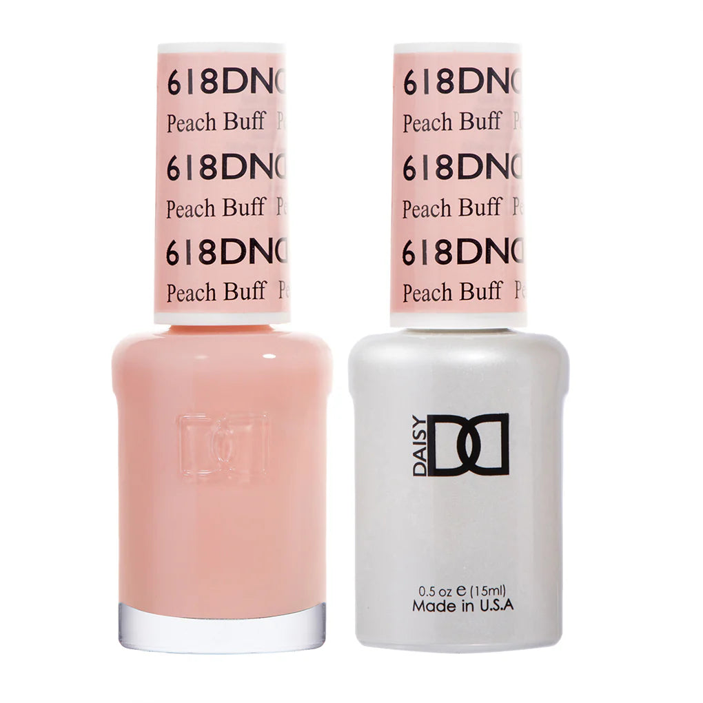 DND Gel UV/LED Soak Off Gel Polish #618 - Peach Buff