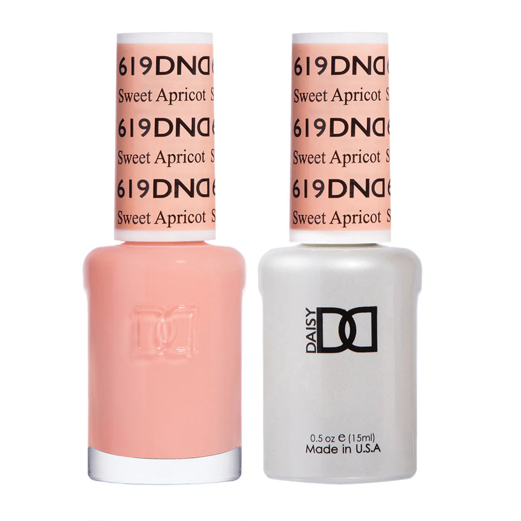 DND Gel UV/LED Soak Off Gel Polish #619 - Sweet Apricot