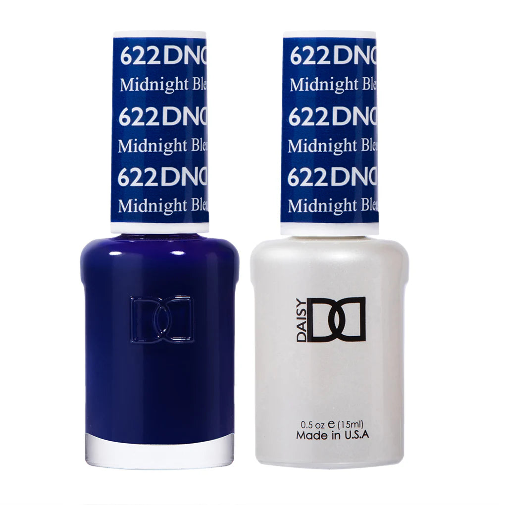 DND Gel UV/LED Soak Off Gel Polish #622 - Midnight Blue