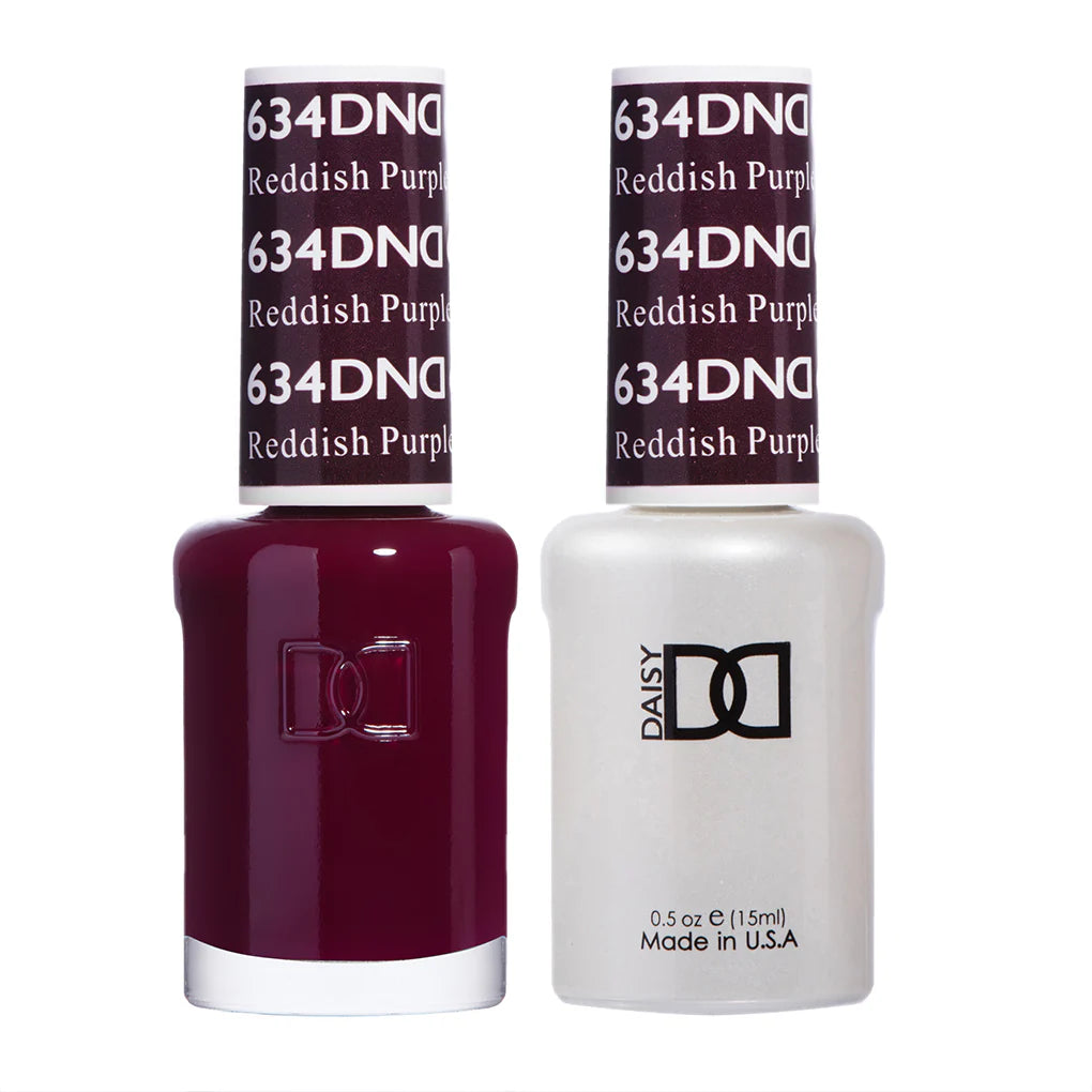 DND Gel UV/LED Soak Off Gel Polish #634 - Reddish Purple
