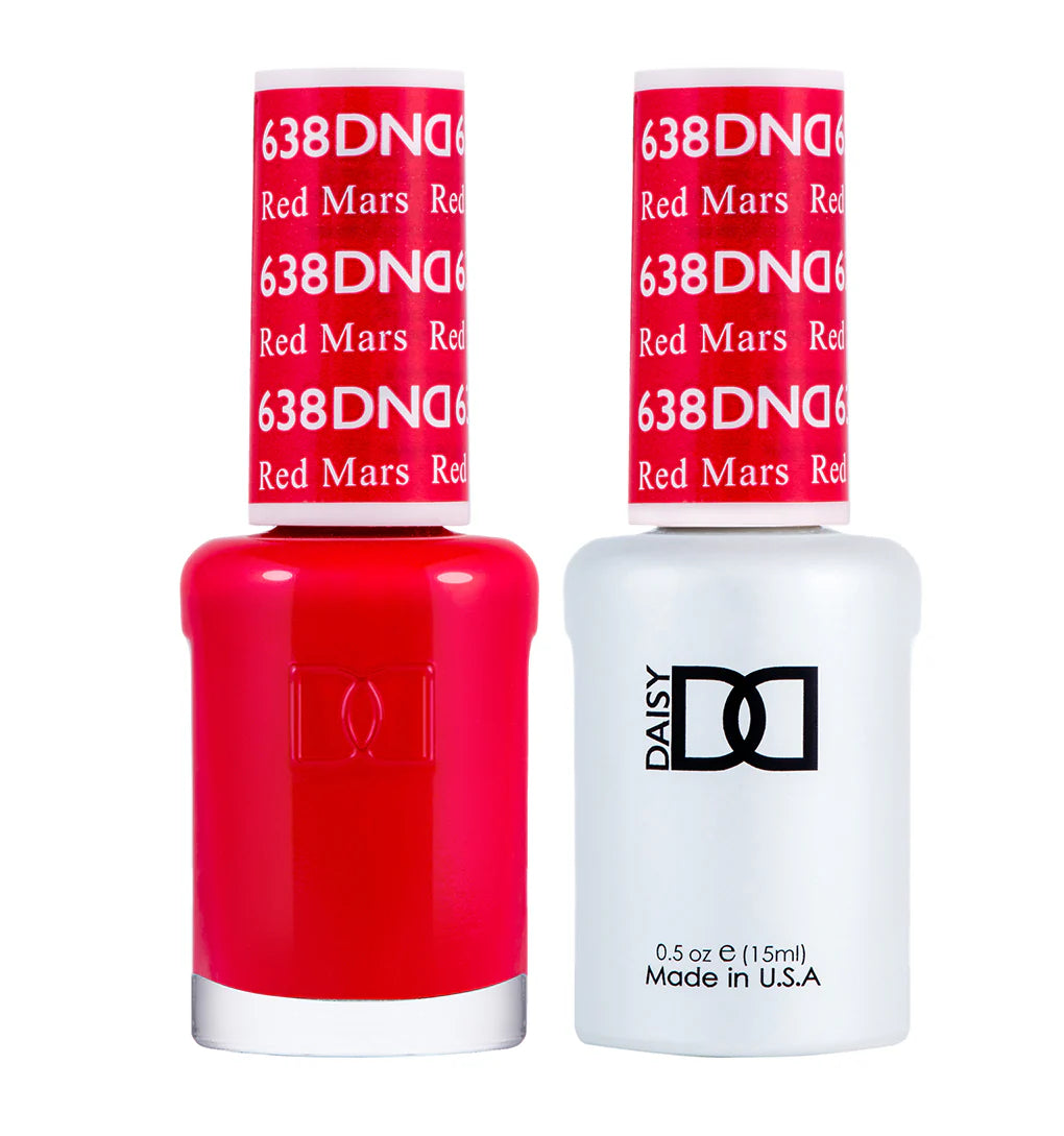 DND Gel UV/LED Soak Off Gel Polish #638 - Red Mars