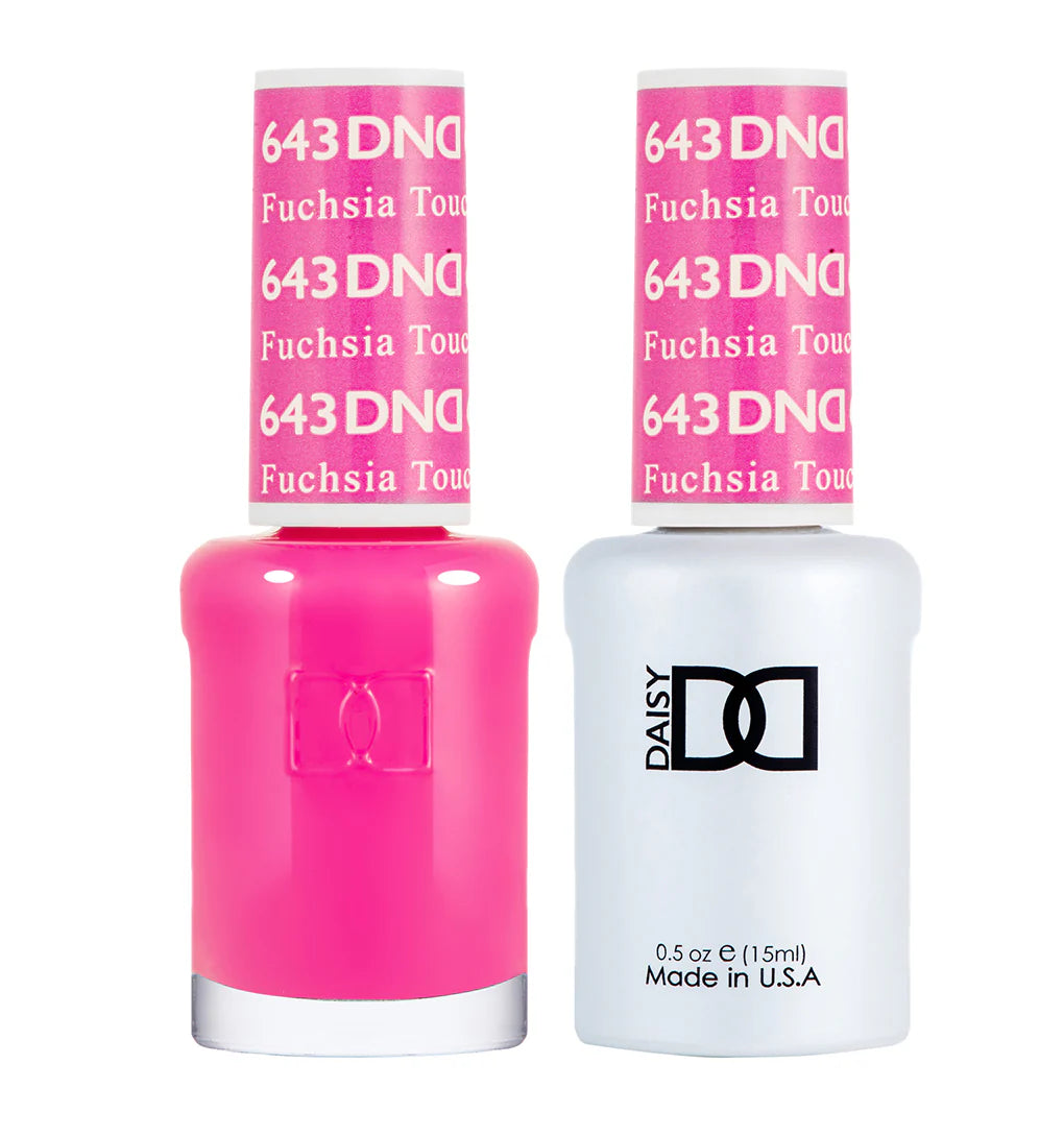 DND Gel UV/LED Soak Off Gel Polish #643 - Fuchsia Touch