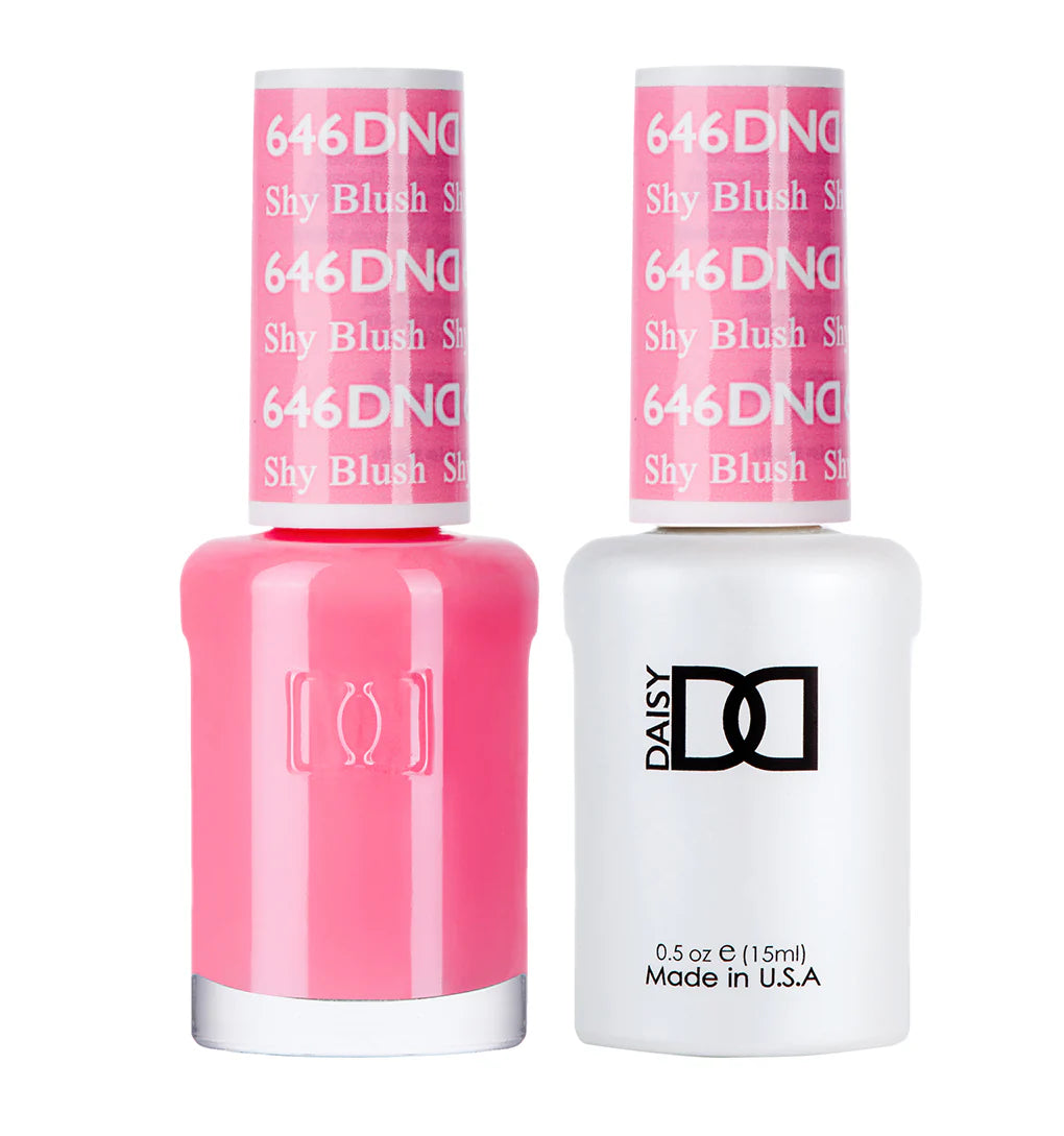 DND Gel UV/LED Soak Off Gel Polish #646 - Shy Blush