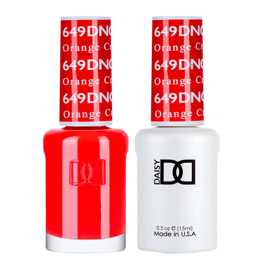 DND Gel UV/LED Soak Off Gel Polish #649 - Orange Creamsicle