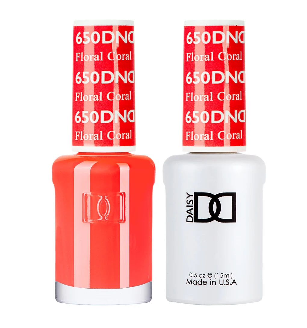 DND Gel UV/LED Soak Off Gel Polish #650 - Floral Coral