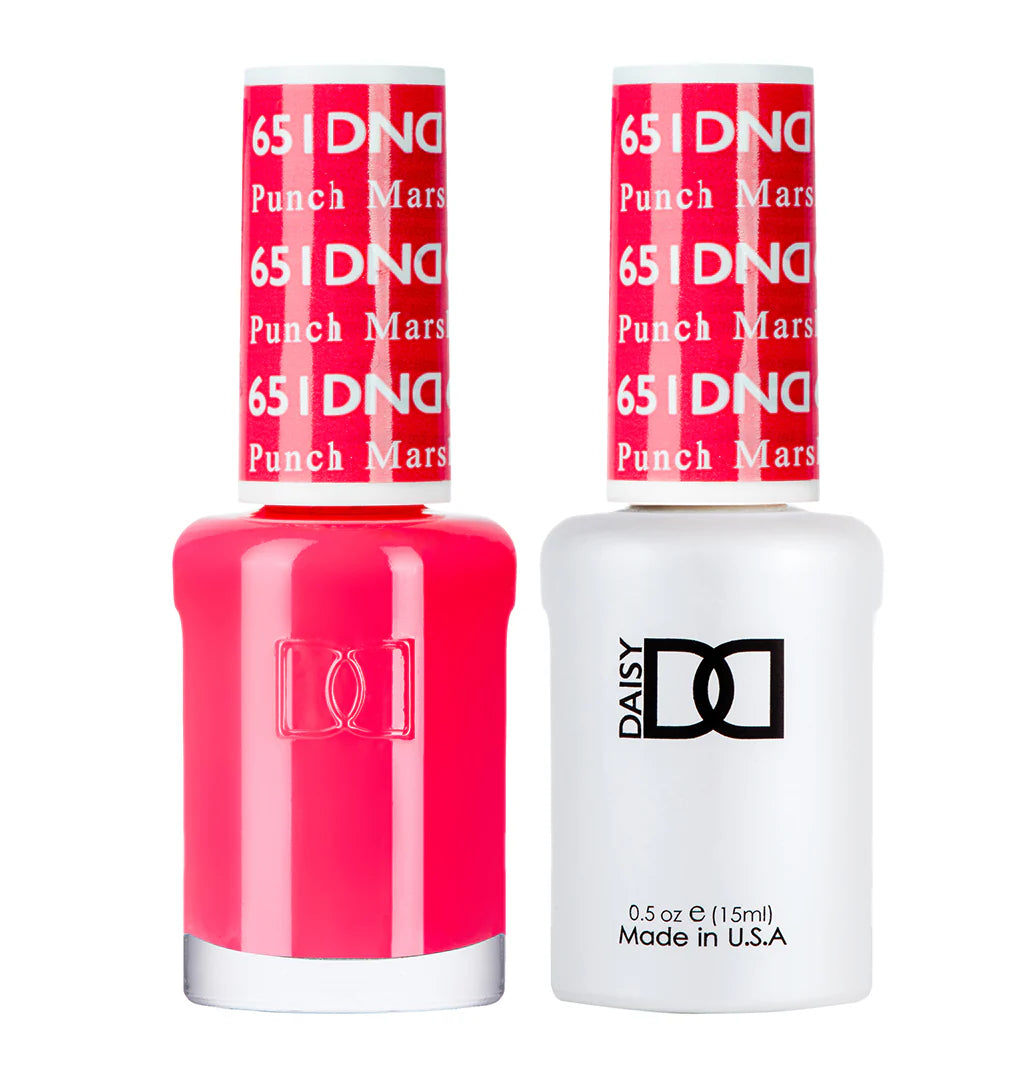 DND Gel UV/LED Soak Off Gel Polish #651 - Punch Marshmallow