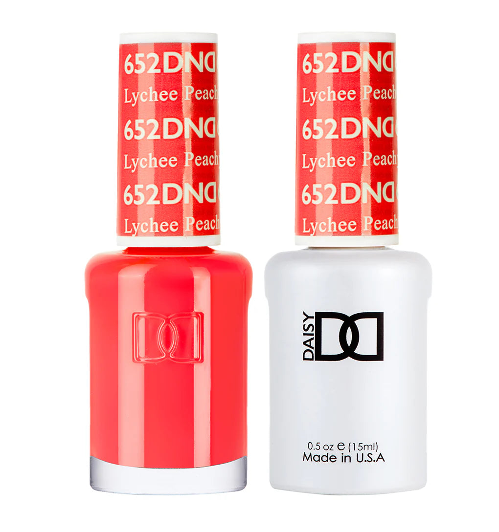 DND Gel UV/LED Soak Off Gel Polish #652 - Lychee Peachy