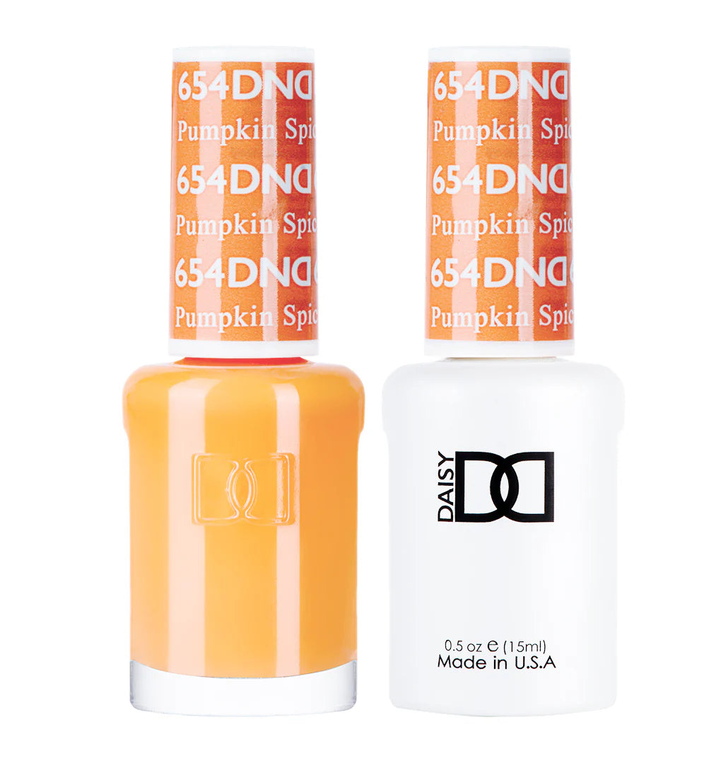 DND Gel UV/LED Soak Off Gel Polish #654 - Pumpkin Spice