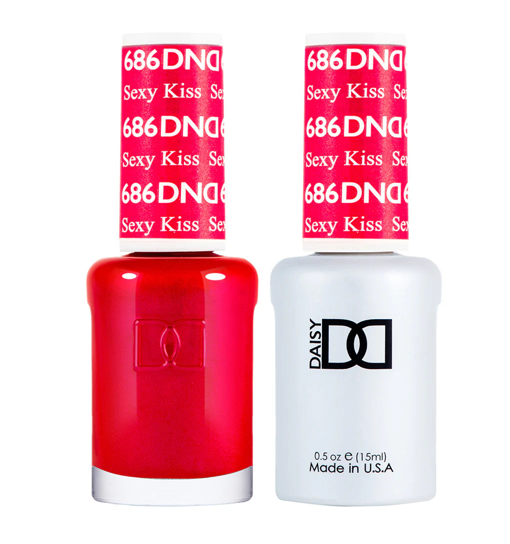 DND Gel UV/LED Soak Off Gel Polish #686 - Sexy Kiss