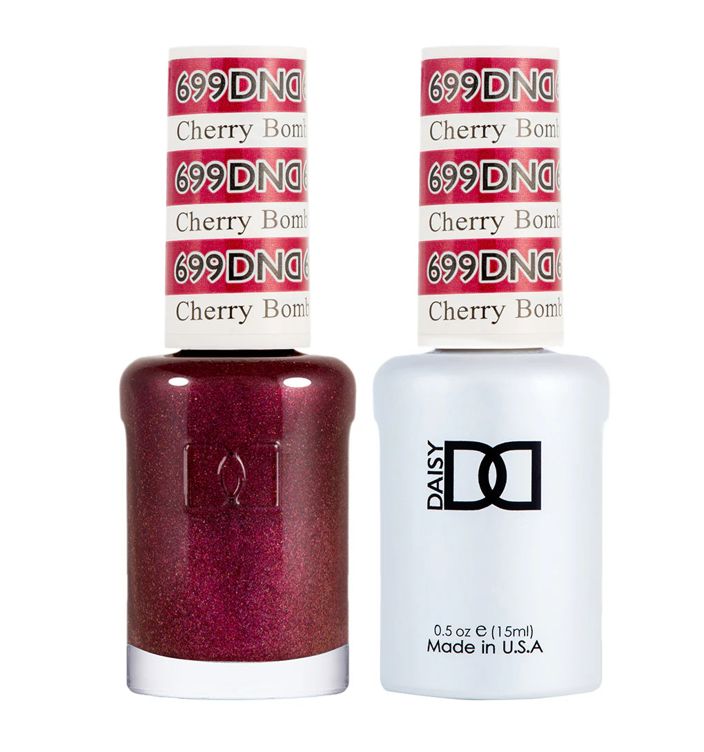 DND Gel UV/LED Soak Off Gel Polish #699 - Cherry Bomb