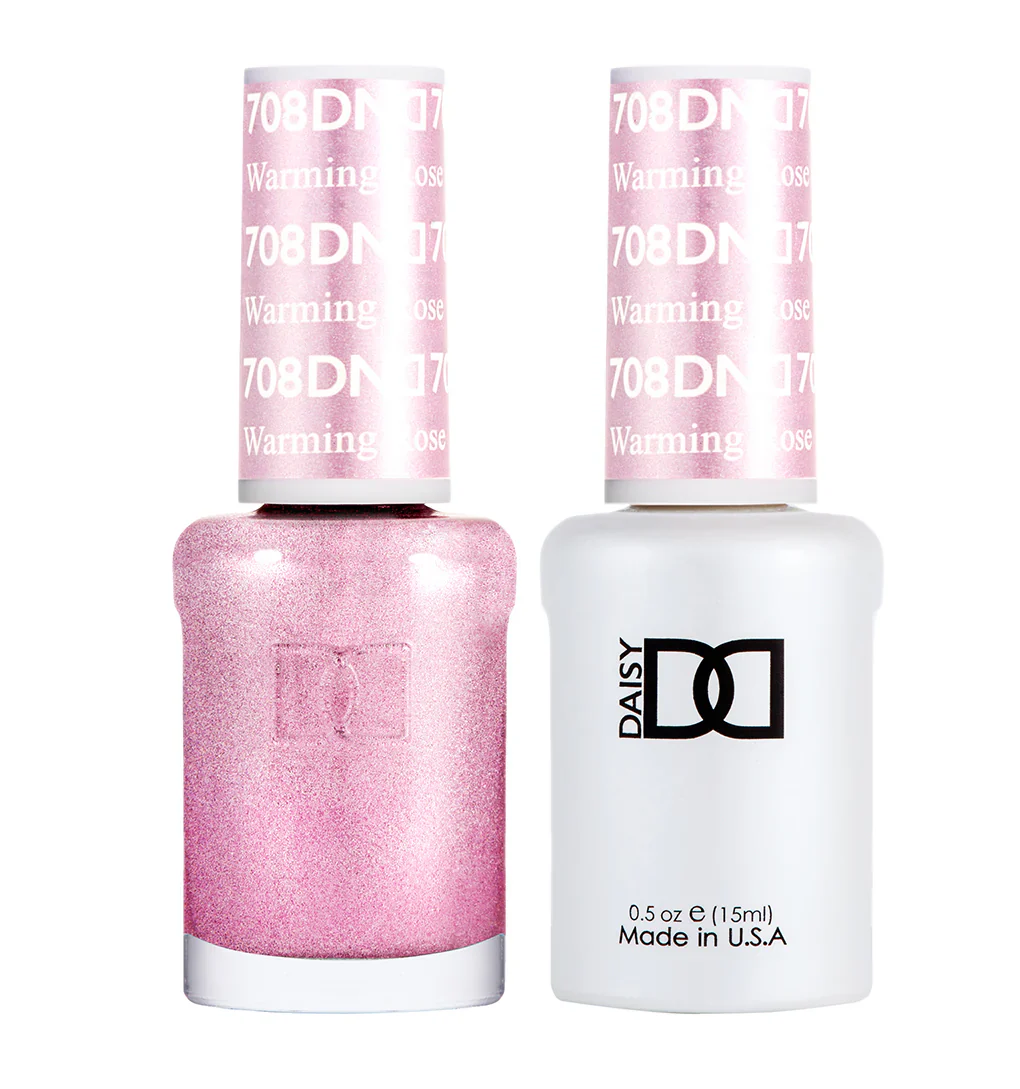 DND Gel UV/LED Soak Off Gel Polish #708 - Warming Rose