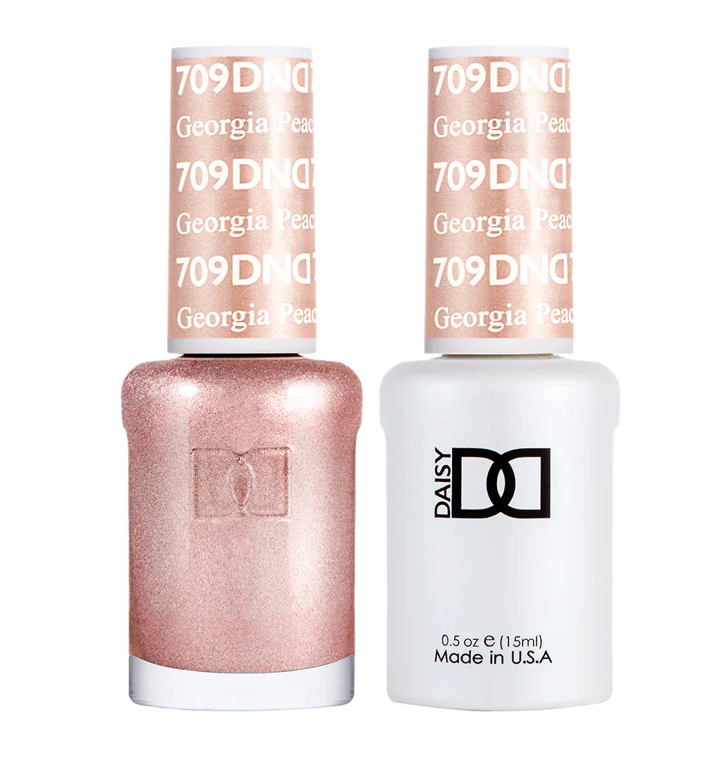 DND Gel UV/LED Soak Off Gel Polish #709 - Georgia Peach