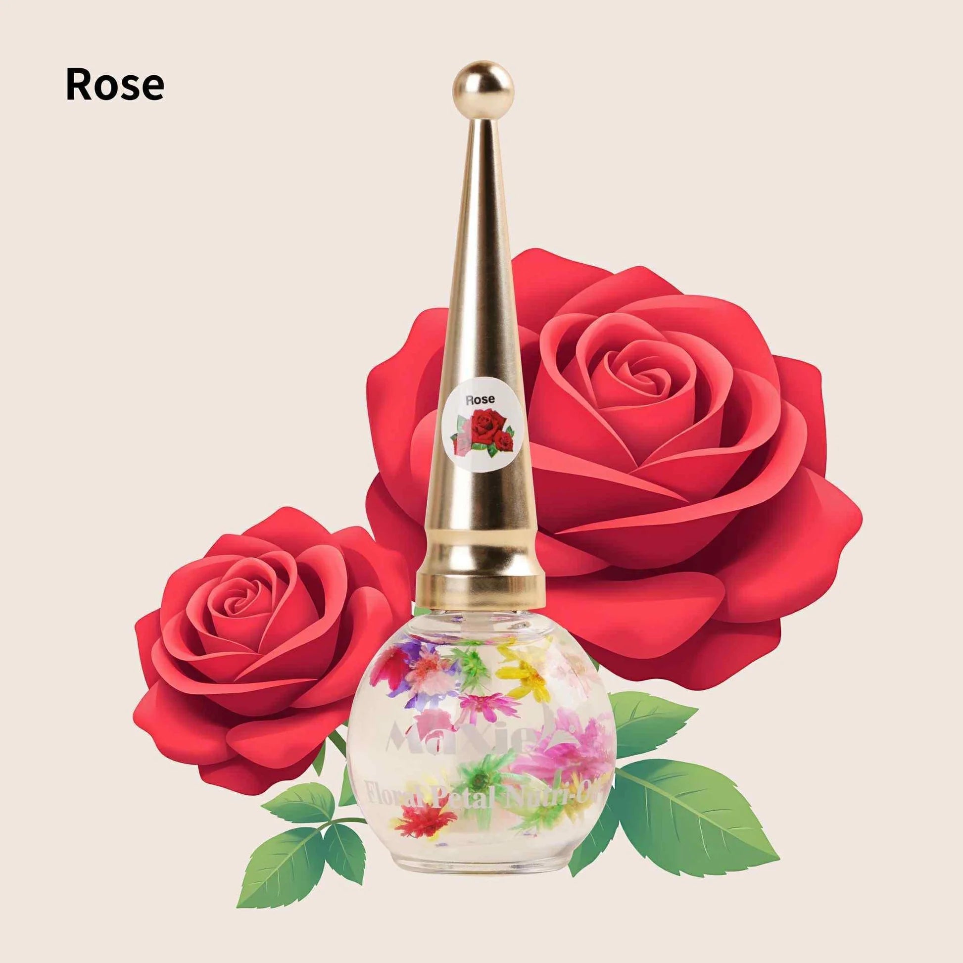 MAXIE Blossom Rose Cuticle Oil 0.5oz – Hydrating Care