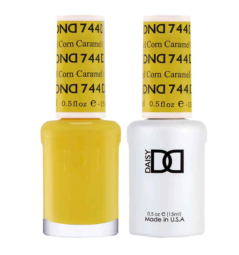 DND Gel UV/LED Soak Off Gel Polish #744 - Caramel Corn