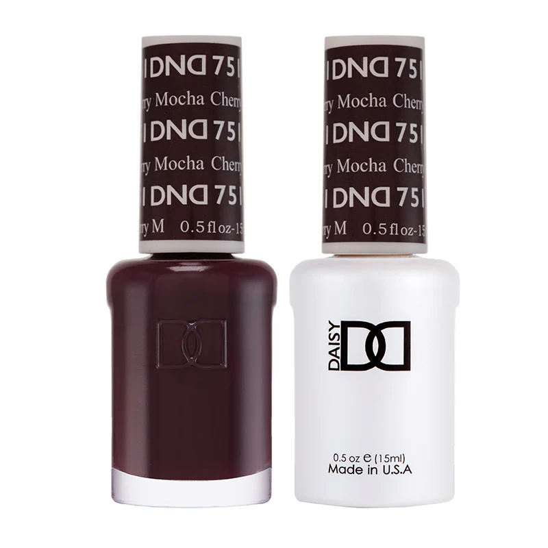 DND Gel UV/LED Soak Off Gel Polish #751 - Cherry Mocha