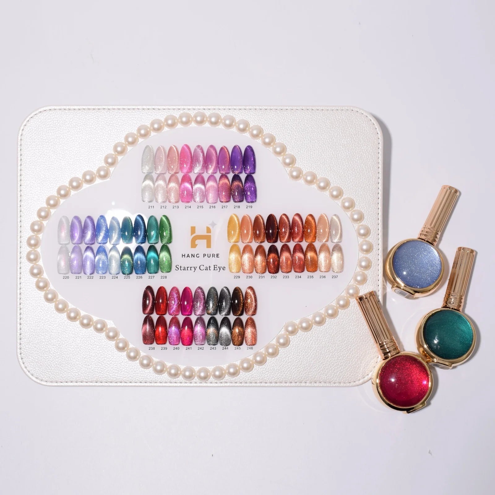 Hang Starry Cat Eye Gel Set – 36 Stunning Magnetic Shades