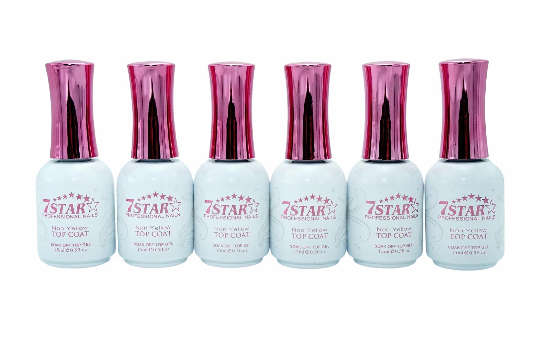 7 Star Gel Top Coat No Clean – 0.50oz for Nails
