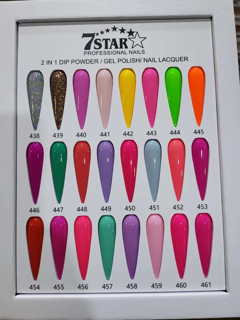 7 Star 3in1 Gel Polish Set #000 - 24 Color Kit