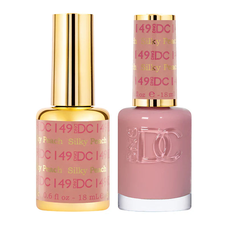 #149 -DND DC Gel UV/LED Soak Off Gel Polish - Silky Peach