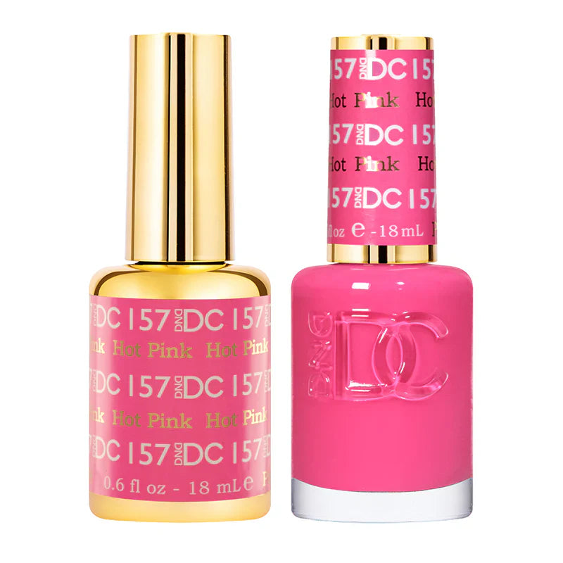 #157 -DND DC Gel UV/LED Soak Off Gel Polish - Hot Pink