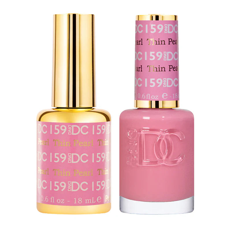 #159 -DND DC Gel UV/LED Soak Off Gel Polish - Thin Pearl