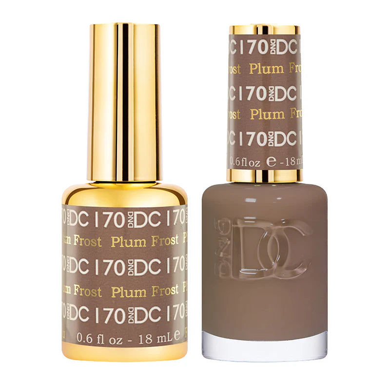 #170 -DND DC Gel Plum Frost - UV/LED Soak Off Gel Polish