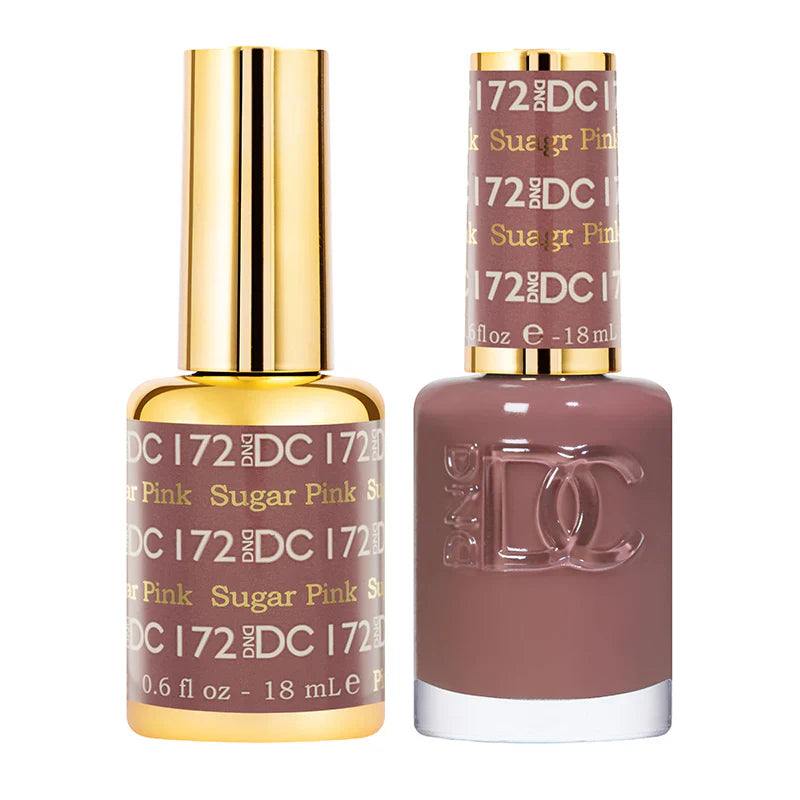 #172 -DND DC Gel Sugar Pink - UV/LED Soak Off Gel Polish