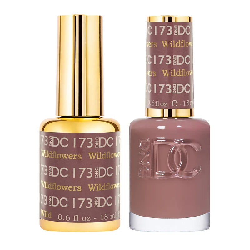 #173 -DND DC Gel Wildflowers - UV/LED Soak Off Gel Polish