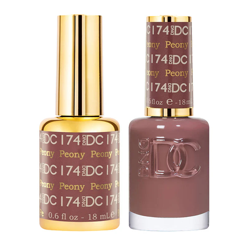 #174 -DND DC Gel Peony - UV/LED Soak Off Gel Polish