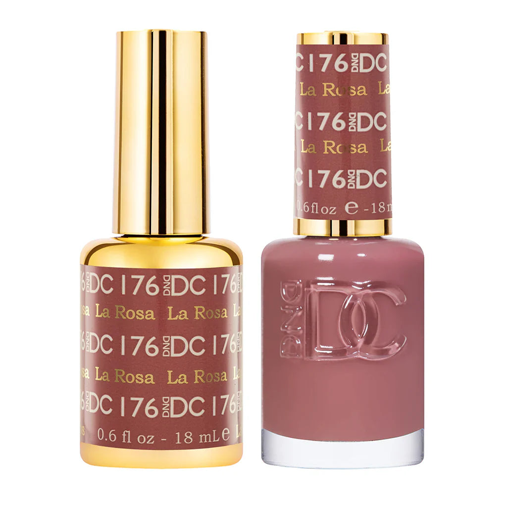 #176 -DND DC Gel La Rosa - UV/LED Soak Off Gel Polish