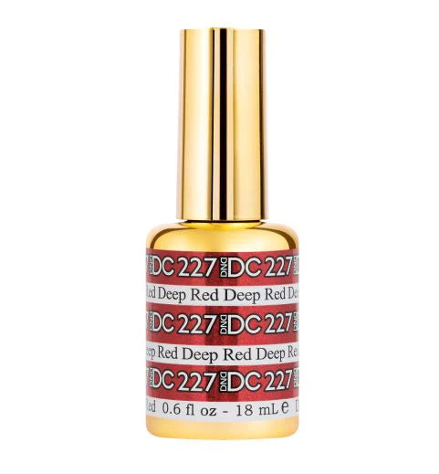#227 -DND DC Gel UV/LED Soak Off Gel Polish - Deep Red