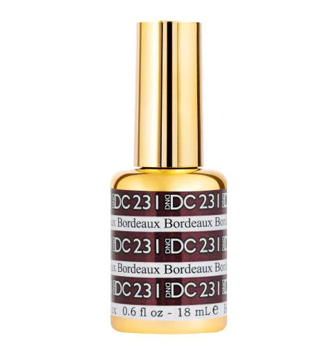 #231 - DND DC Gel UV/LED Soak Off Gel Polish - Bordeaux - Deep Red