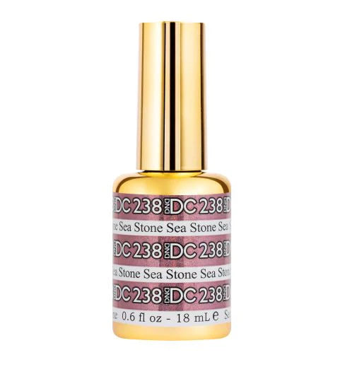 #238 - DND DC Gel UV/LED Soak Off Gel Polish - Sea Stone - Cool Grey