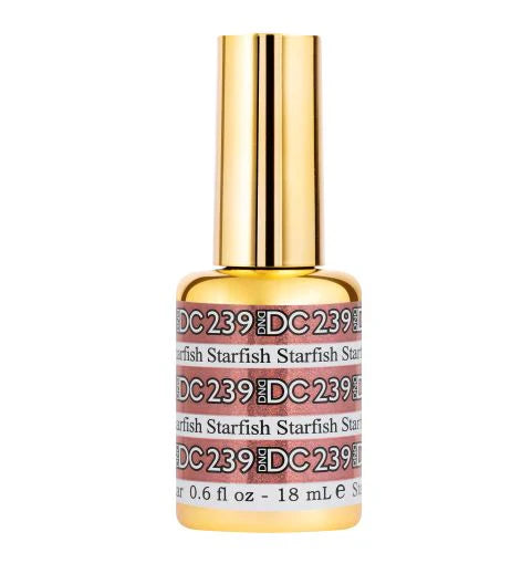 #239 -DND DC Gel UV/LED Soak Off Gel Polish - Starfish - Soft Coral