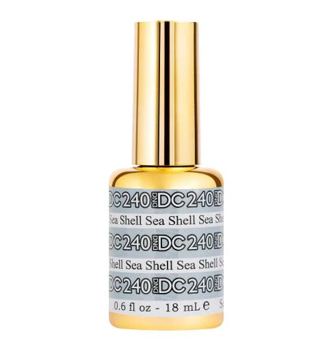 #240 -DND DC Gel UV/LED Soak Off Gel Polish - Sea Shell - Soft Beige