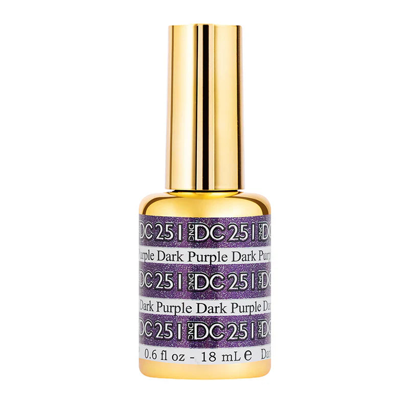 #251 -DND DC Gel UV/LED Soak Off Gel Polish - Dark Purple