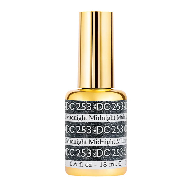 #253 -DND DC Gel UV/LED Soak Off Gel Polish - Midnight