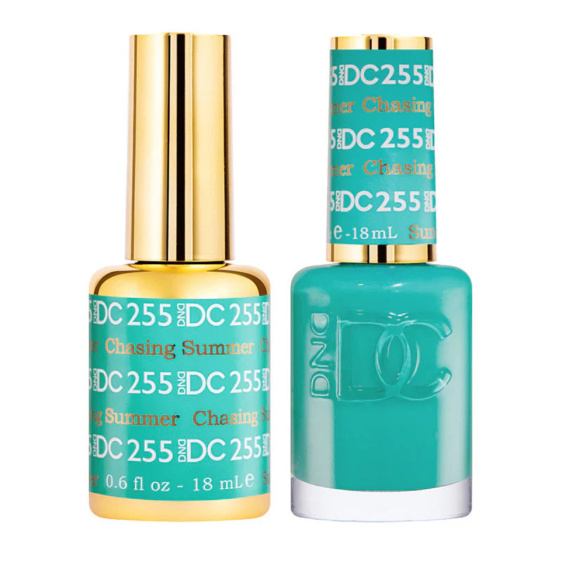 #255 -DND DC Gel UV/LED Soak Off Gel Polish - Chasing Summer