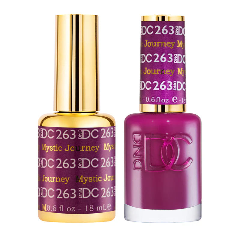 #263 -DND DC Gel UV/LED Soak Off Gel Polish - Mystic Journey