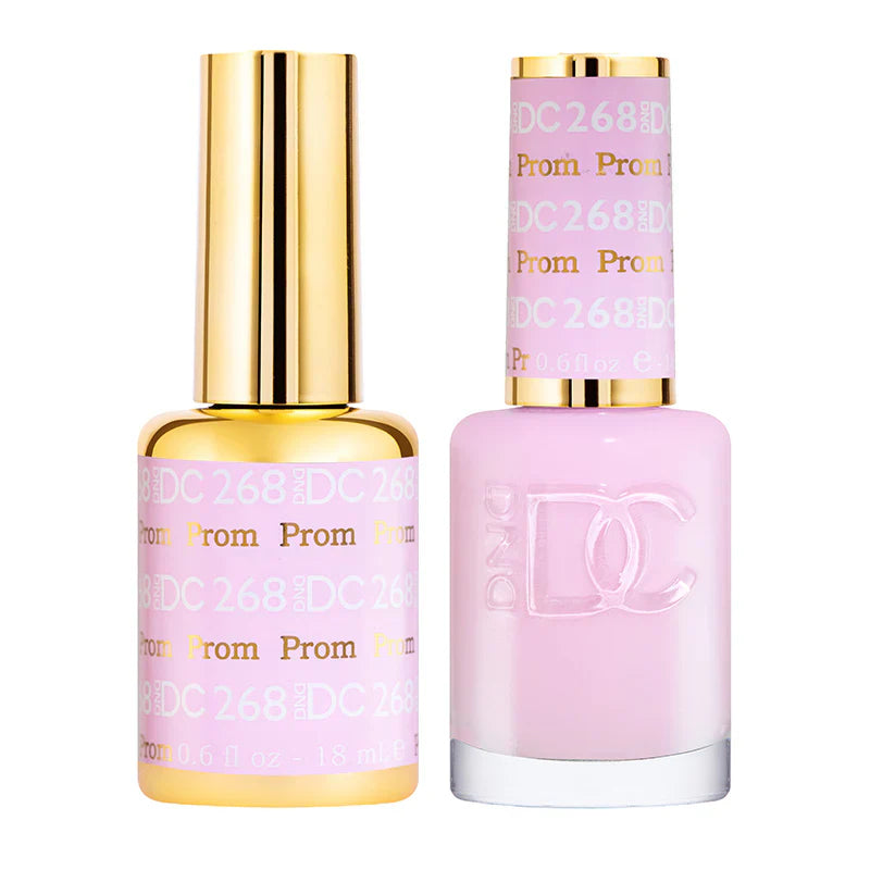 #268 -DND DC Gel UV/LED Soak Off Gel Polish - Prom