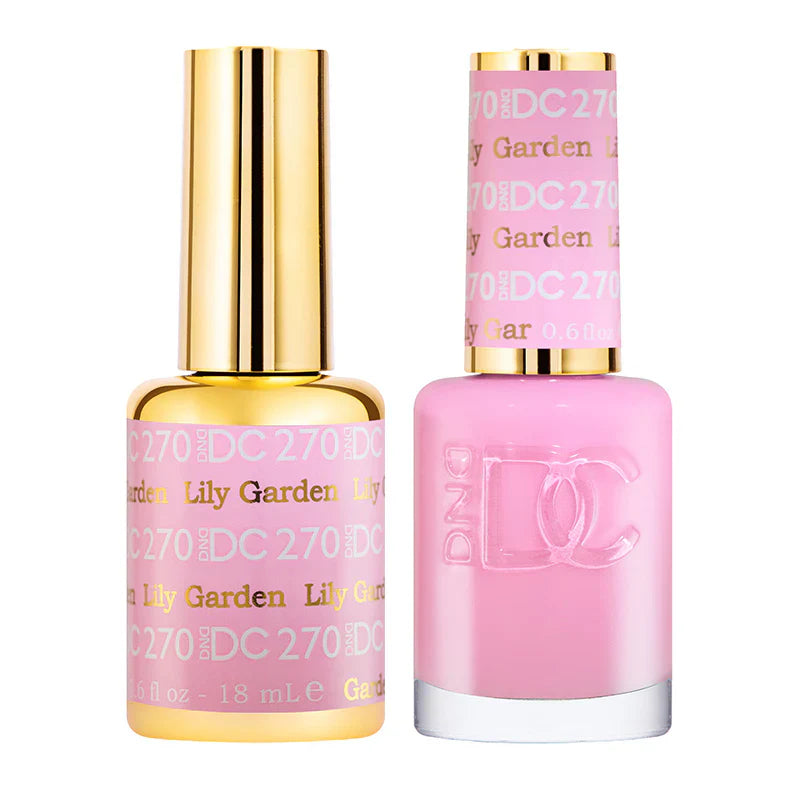 #270 -DND DC Gel UV/LED Soak Off Gel Polish - Lily Garden