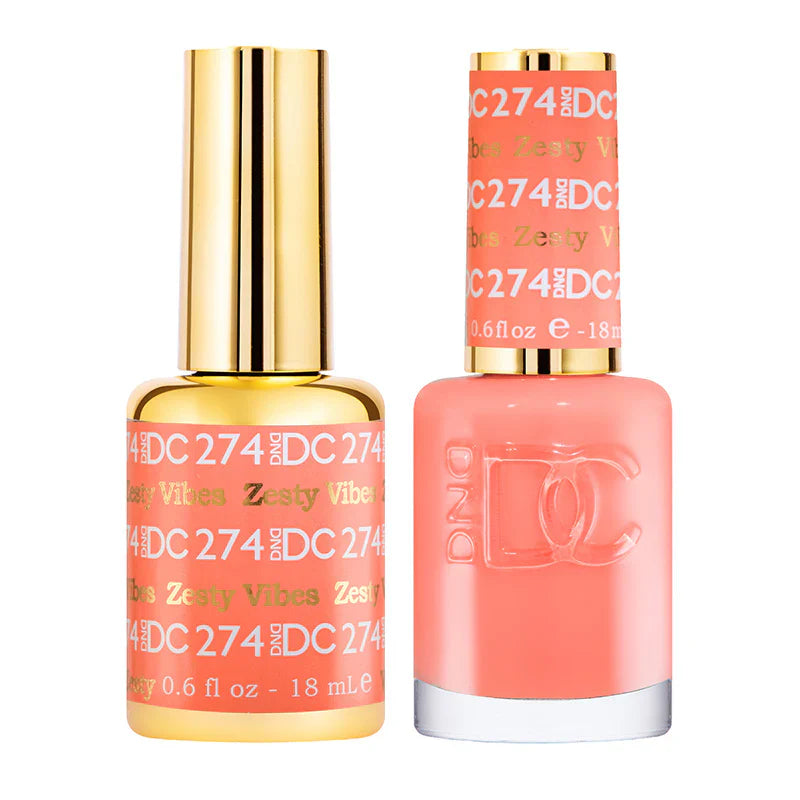 #274 -DND DC Gel UV/LED Soak Off Gel Polish - Zesty Vibes