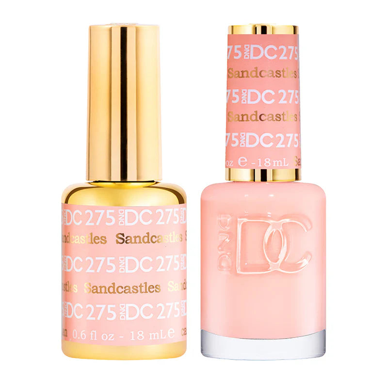 #275 -DND DC Gel UV/LED Soak Off Gel Polish - Sandcastles