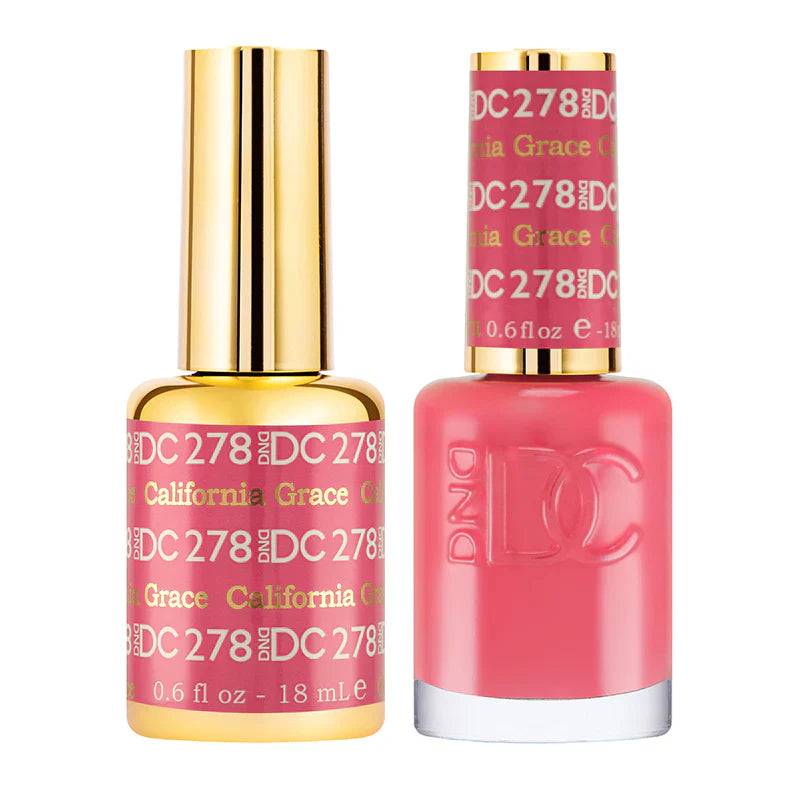 #278 -DND DC Gel UV/LED Soak Off Gel Polish - California Grace