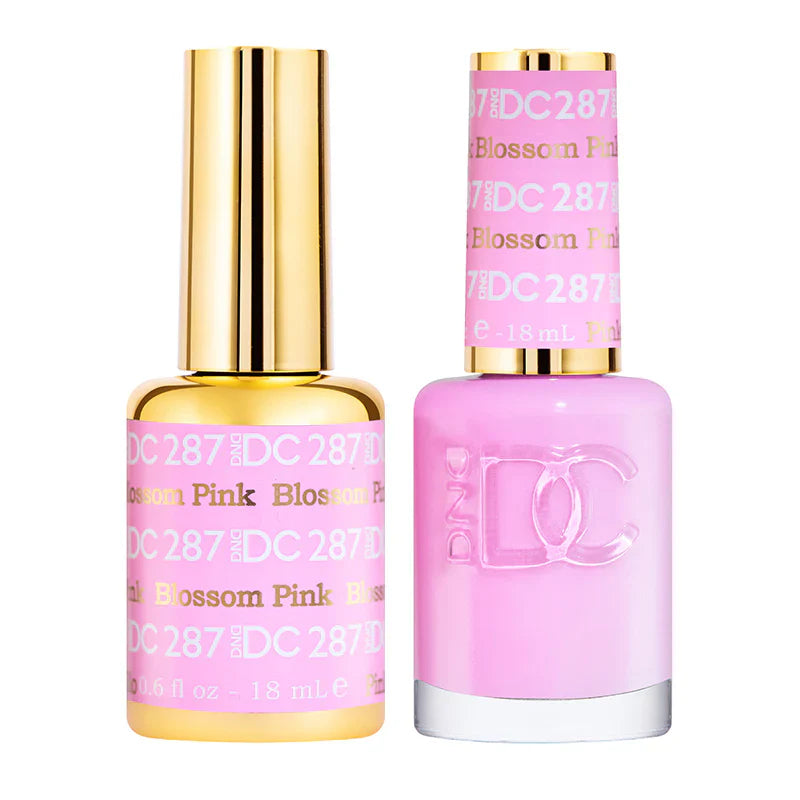 #287 -DND DC Gel UV/LED Soak Off Gel Polish - Blossom Pink