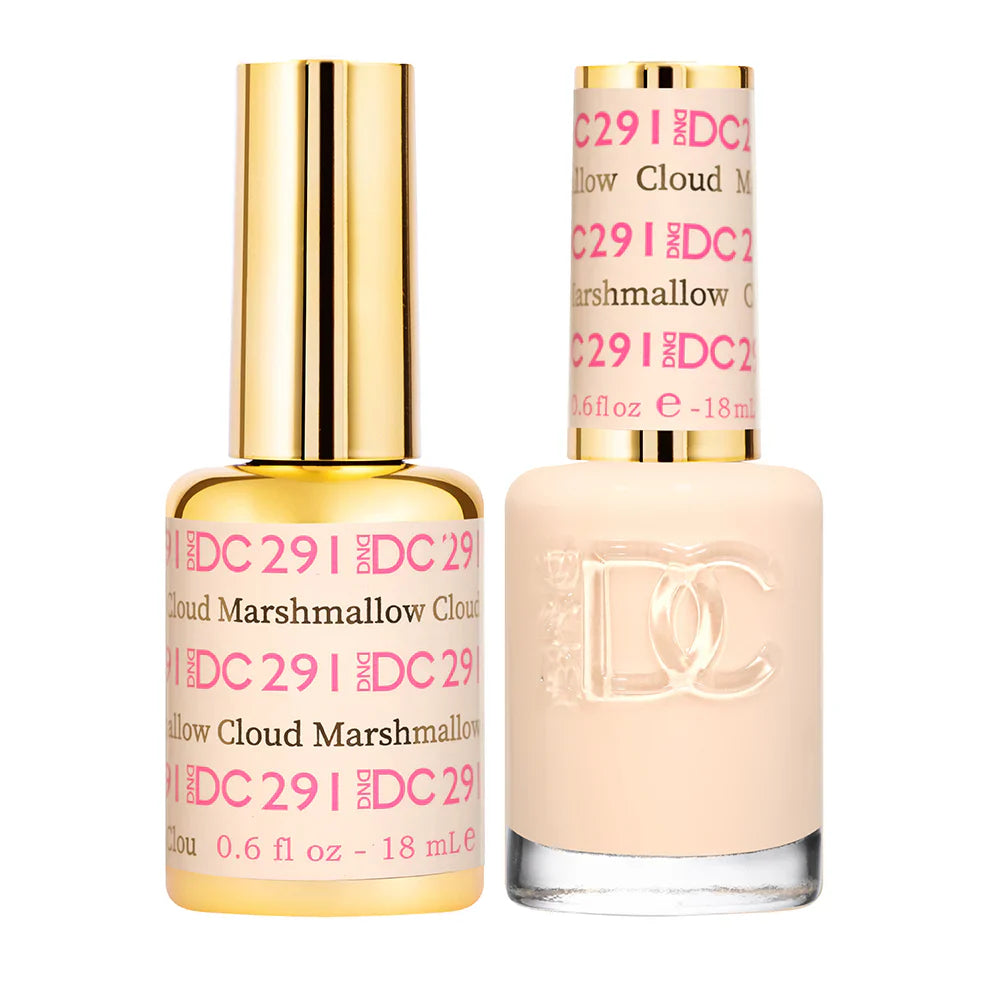 #291 -DND DC Gel UV/LED Soak Off Gel Polish - Marshmallow Cloud