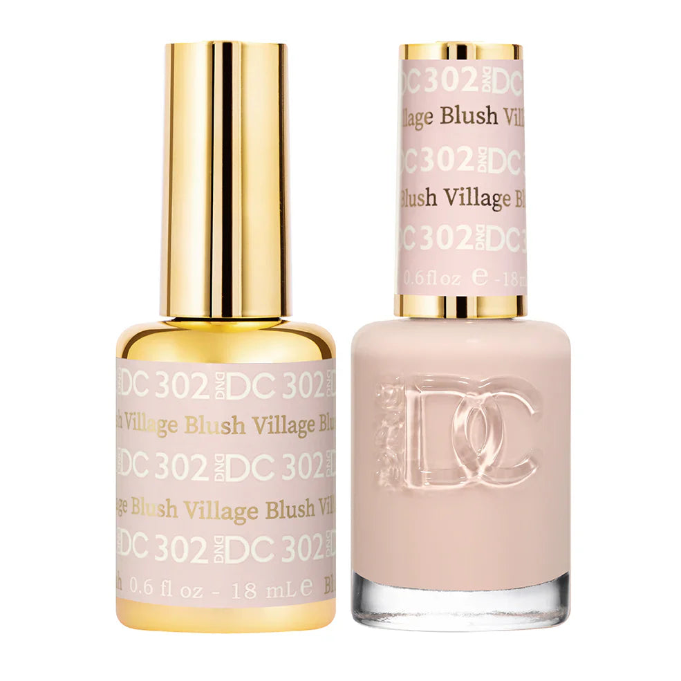 #302 -DND DC Gel UV/LED Soak Off Gel Polish - Blush Village